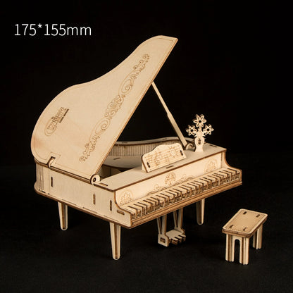 Piano Hard Wood 3D