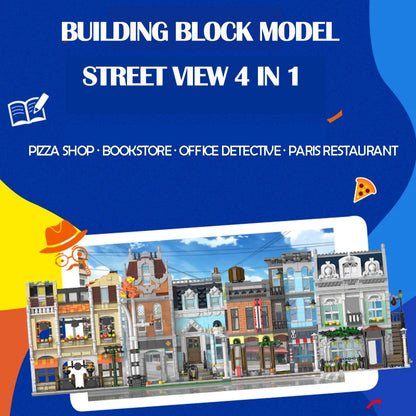 1178pcs Street View