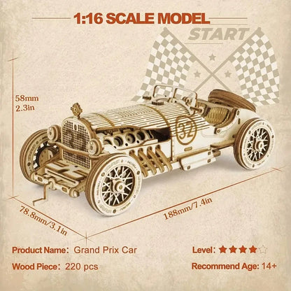 Car Wooden Puzzle