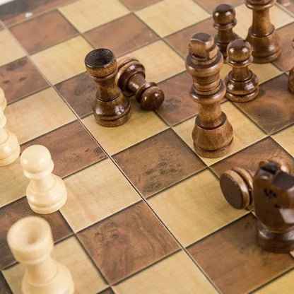 3 in 1 Chess Board