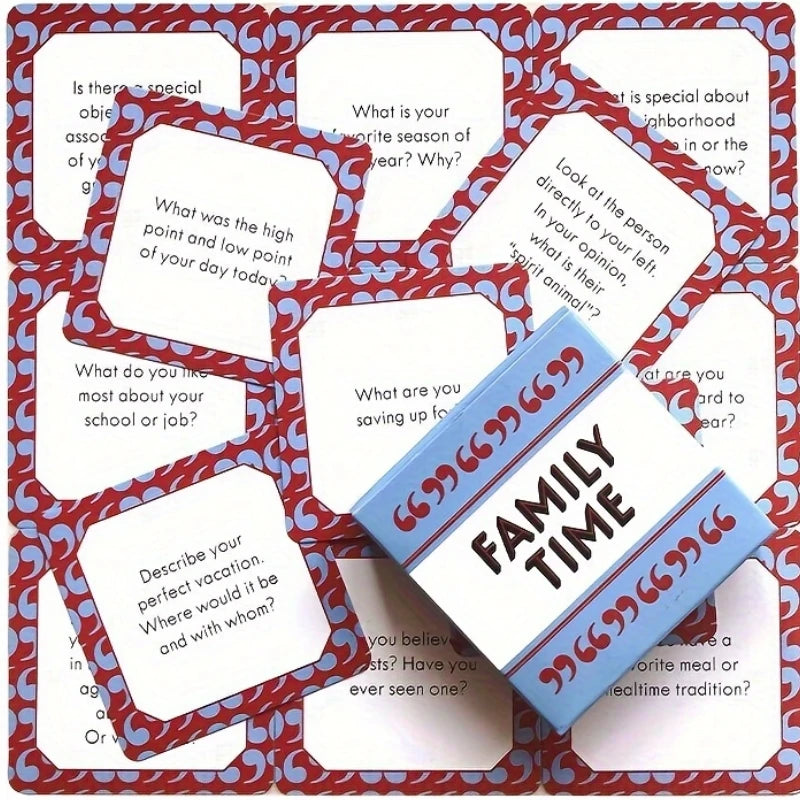 Family Gatherings 50 Conversation Cards