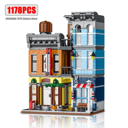 1178pcs Street View