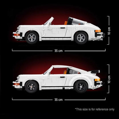 1458PCS Technical Retro Car