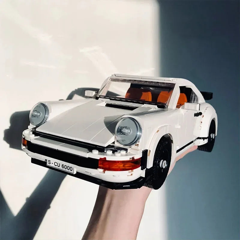 1458PCS Technical Retro Car