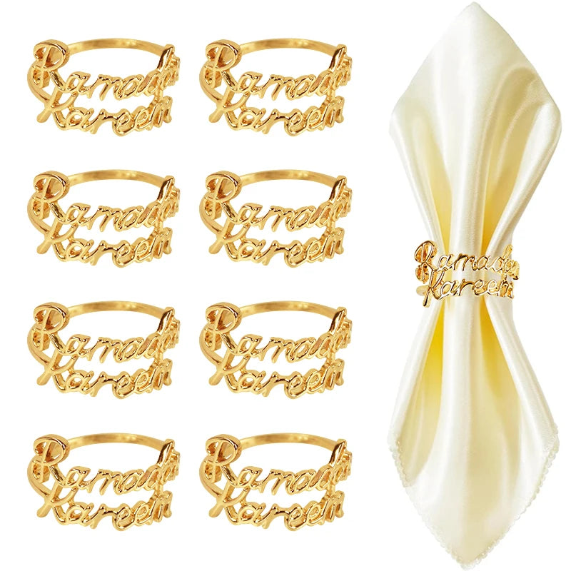 Ramadan Kareem Napkin Rings