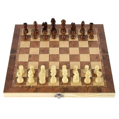 3 in 1 Chess Board